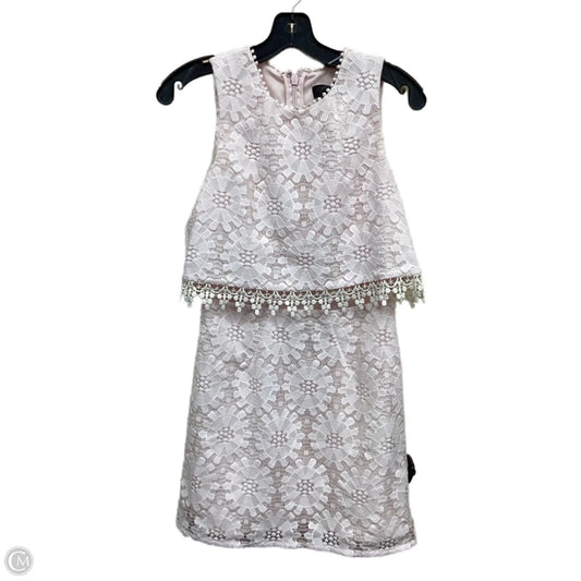 Dress Casual Midi By Top Shop In Pink, Size: 4