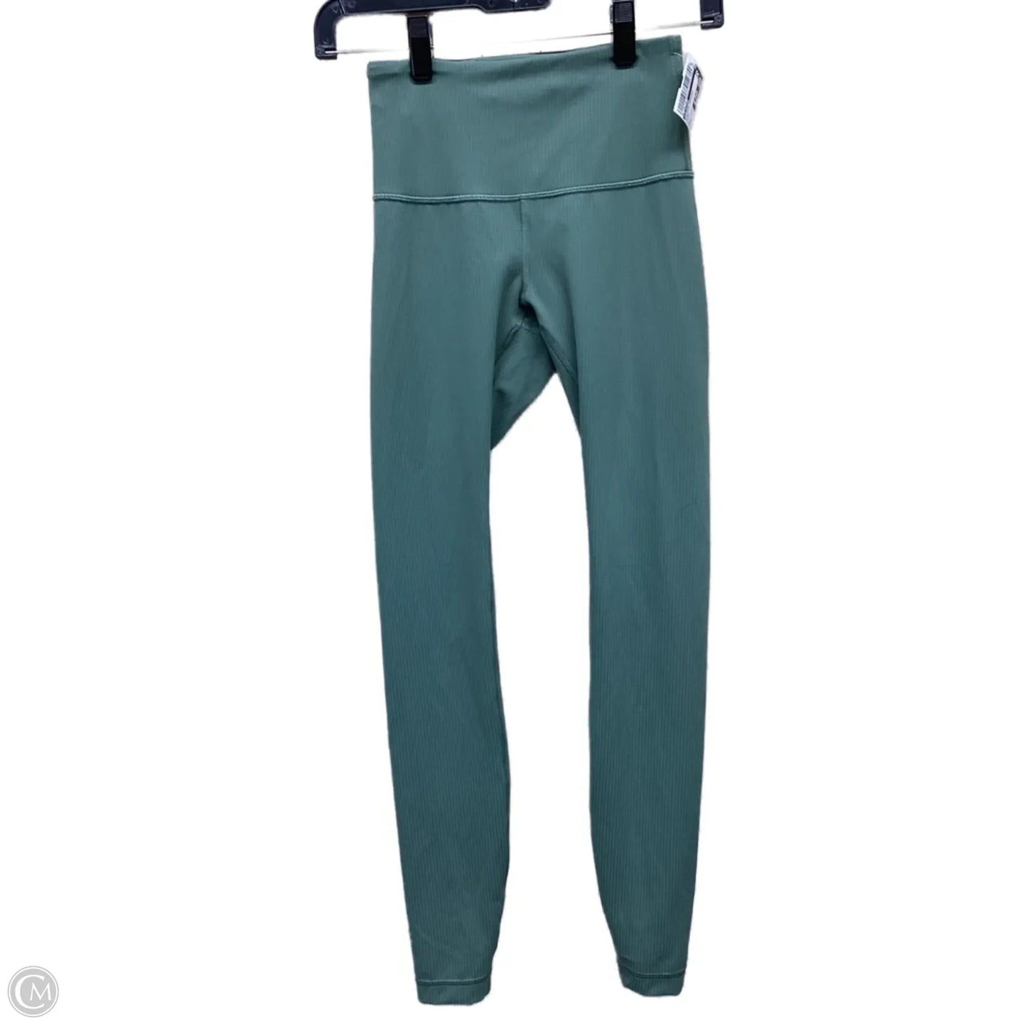 Athletic Leggings By Lululemon In Green, Size: 2