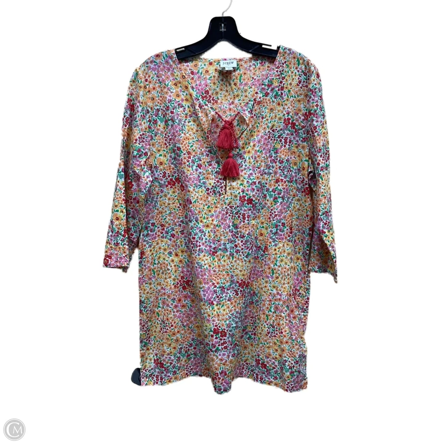 Dress Casual Midi By J. Crew In Floral Print, Size: M