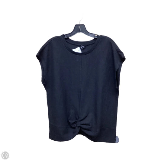 Top Short Sleeve By Buffalo David Bitton In Black, Size: M
