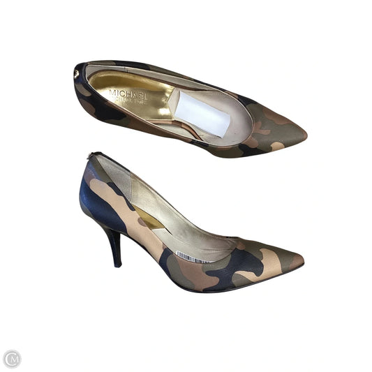 Shoes Heels Stiletto By Michael By Michael Kors In Camouflage Print, Size: 11