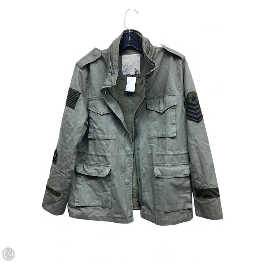 Jacket Other By Clothes Mentor In Green, Size: L