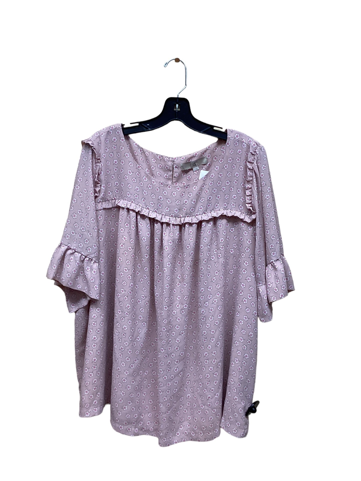 Top Long Sleeve By Loft  Size: 2x