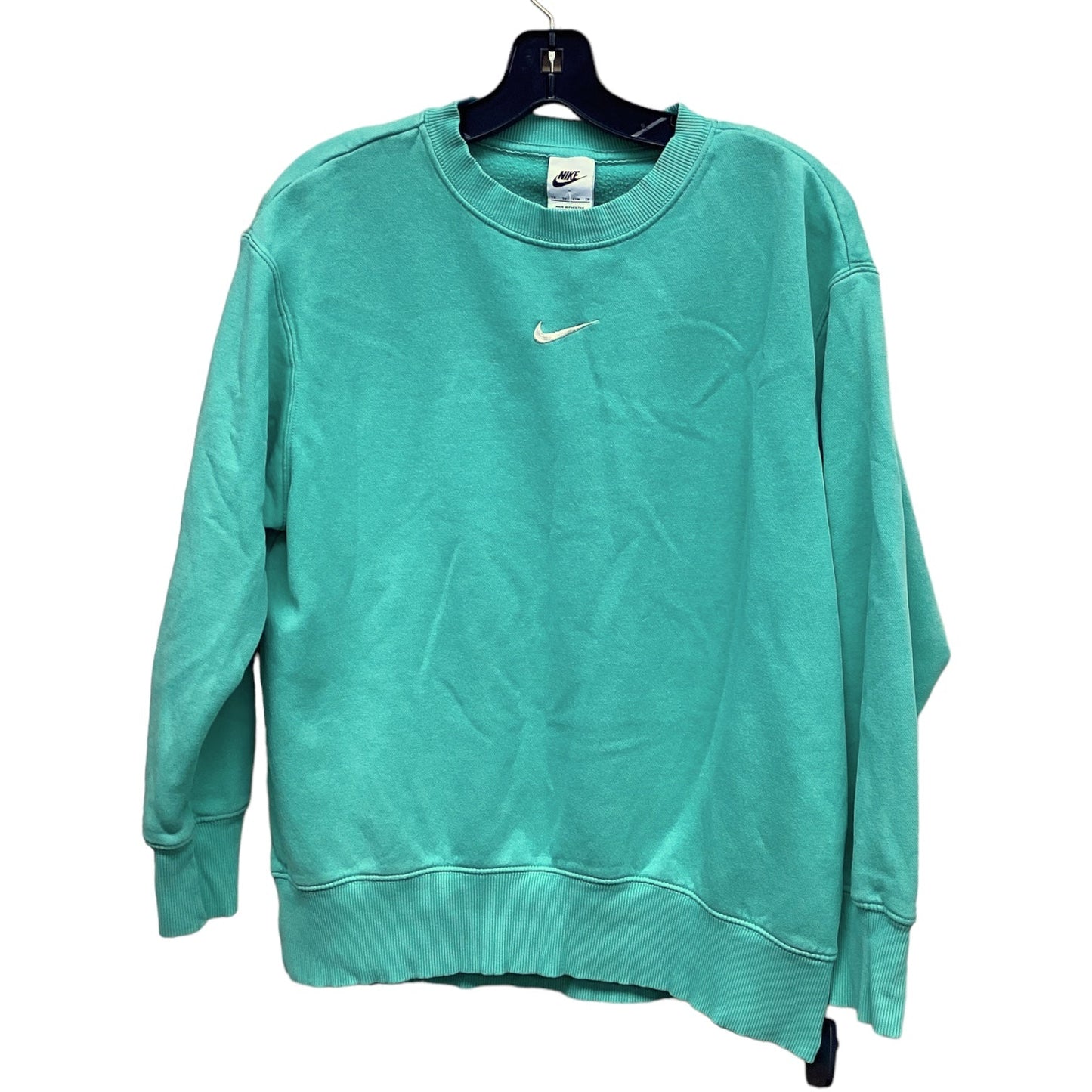 Sweater By Nike Apparel In Green, Size: Xs