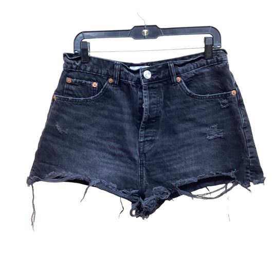 Black Denim Shorts Zara, Size 12