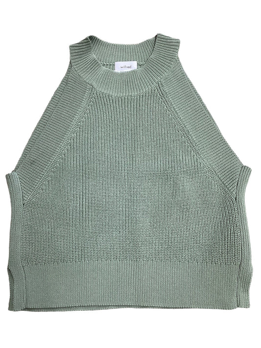 Top Sleeveless By Wilfred In Green, Size: S