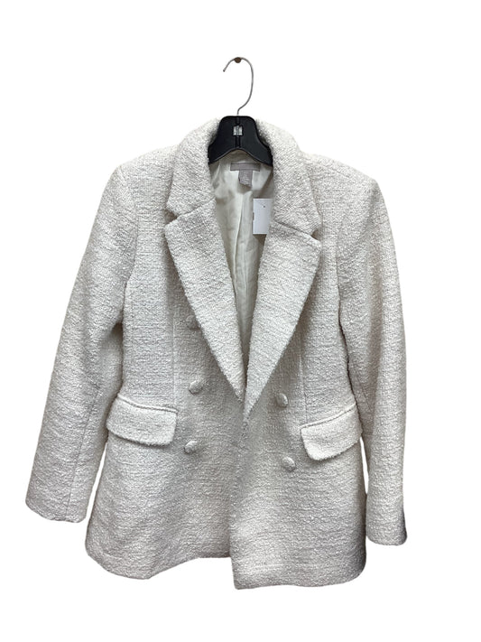 Blazer By H&m In Ivory, Size: S