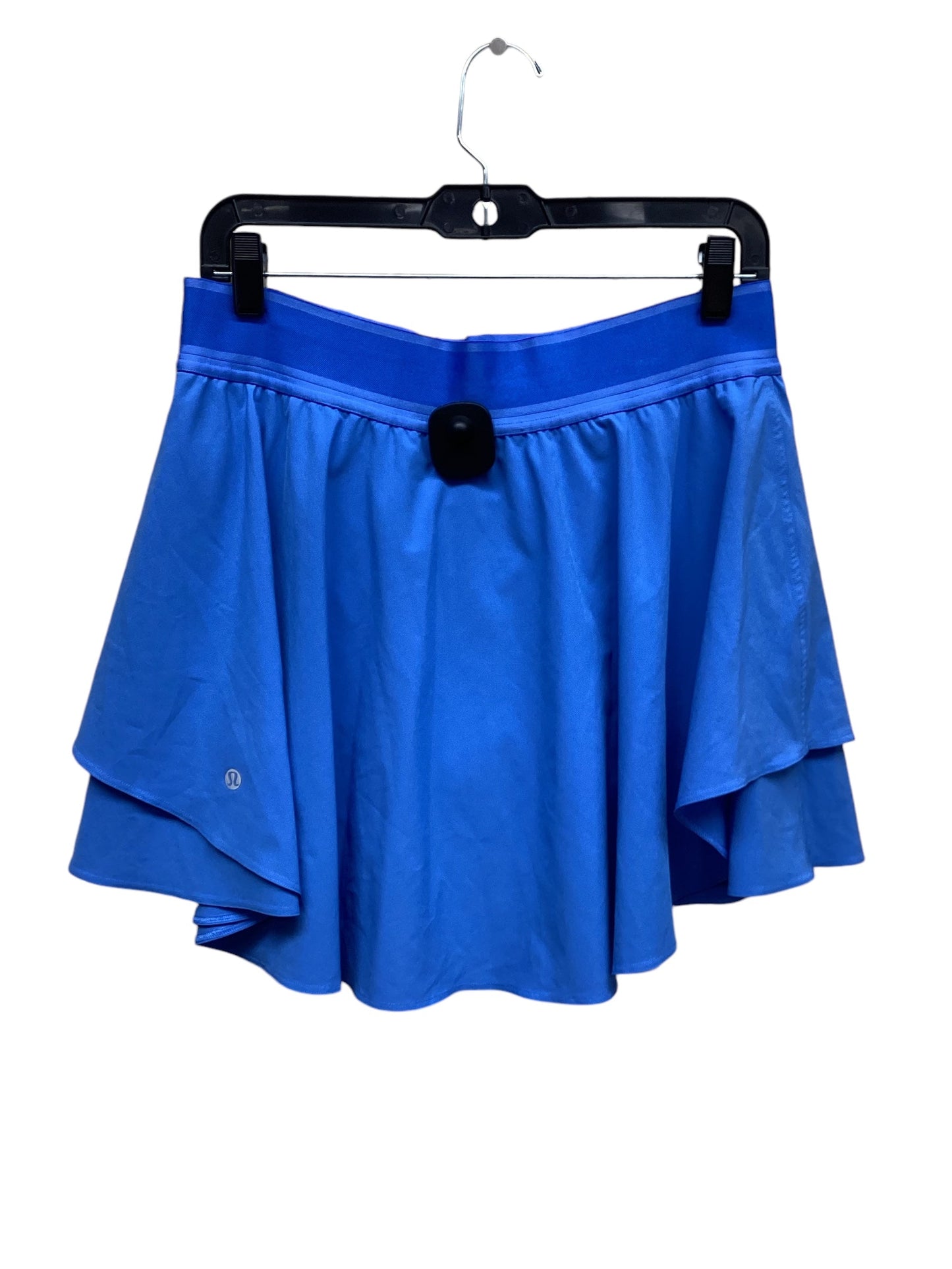 Athletic Skort By Lululemon In Blue, Size: 10