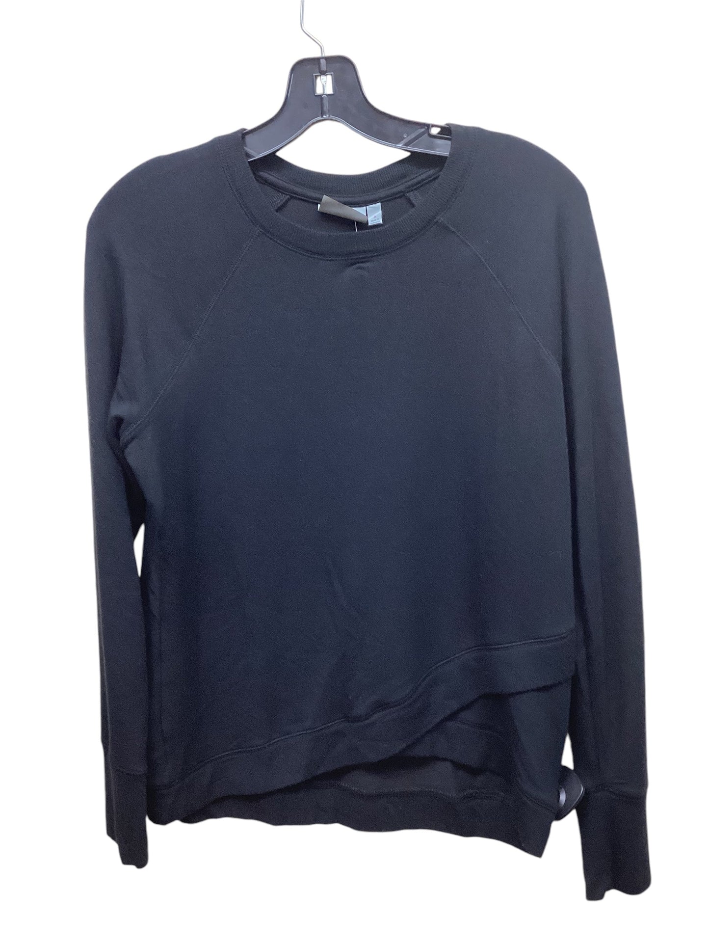 Athletic Top Long Sleeve Crewneck By Athleta In Black, Size: S