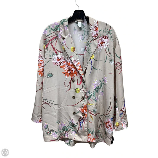 Top Long Sleeve By H&m In Floral Print, Size: Xs