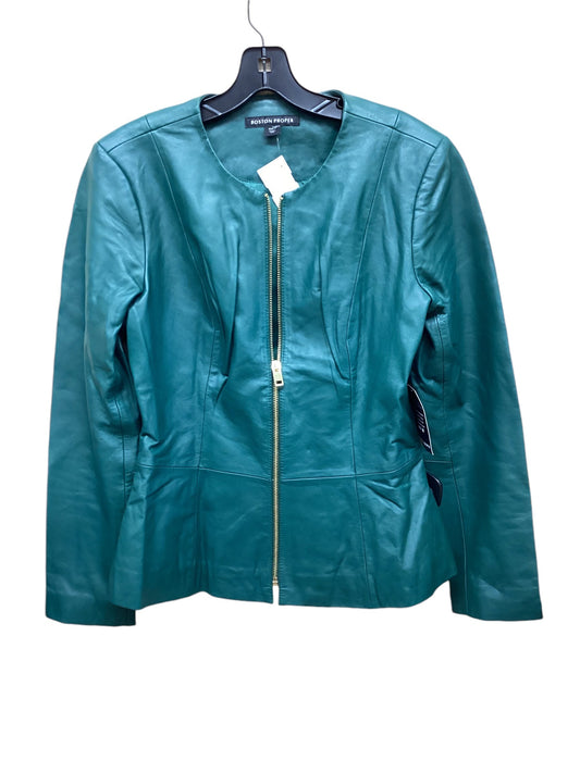 Jacket Other By Boston Proper In Green, Size: S