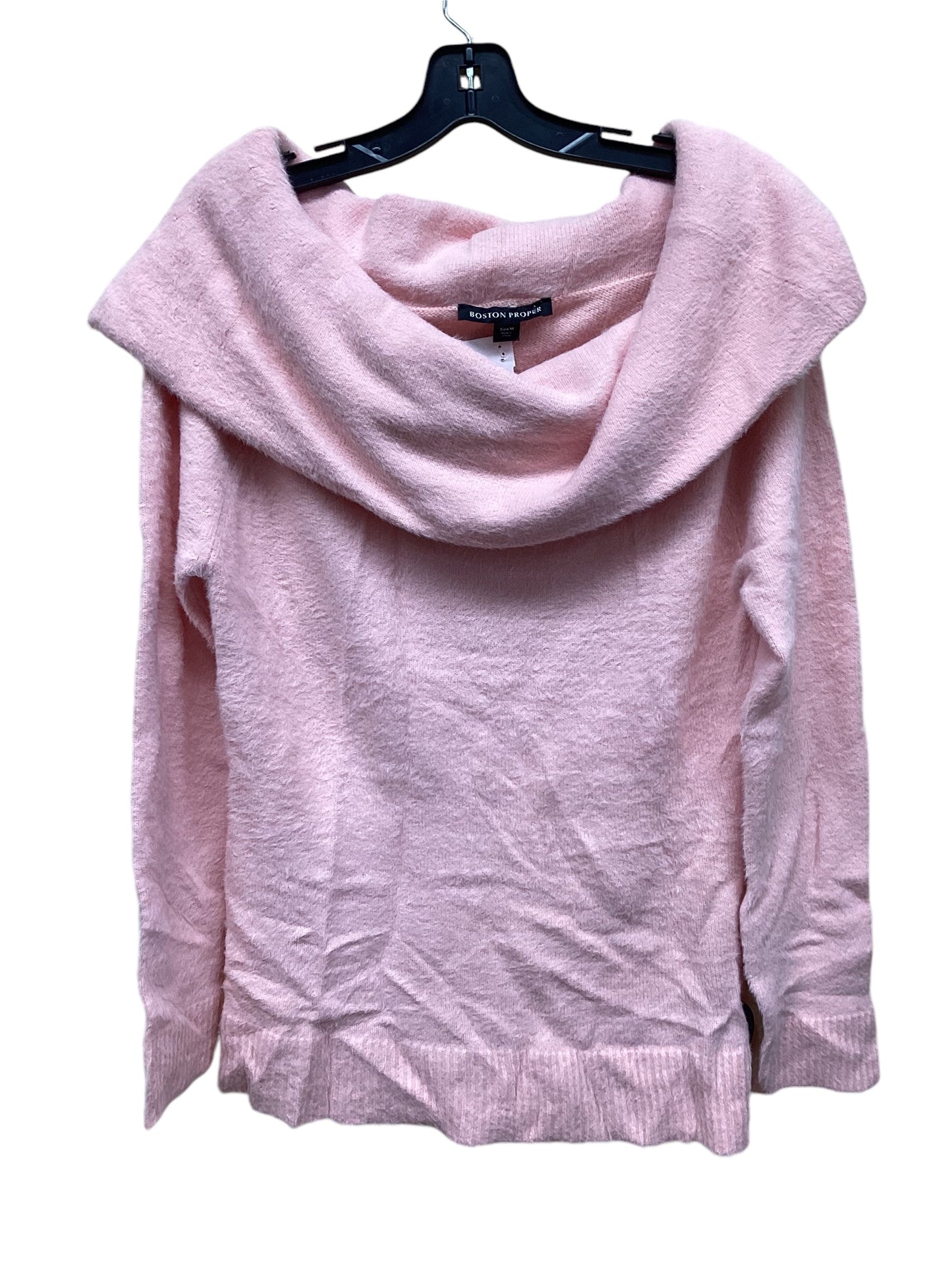 Sweater By Boston Proper In Pink, Size: M