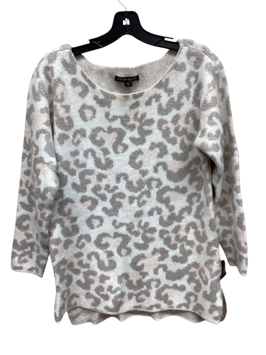 Sweater By Boston Proper In Animal Print, Size: S