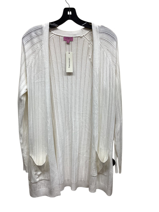 Sweater Cardigan By Miami In White, Size: S