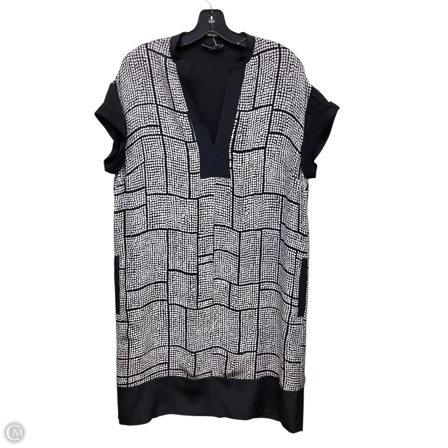 Dress Casual Short By Vince In Polkadot Pattern, Size: M