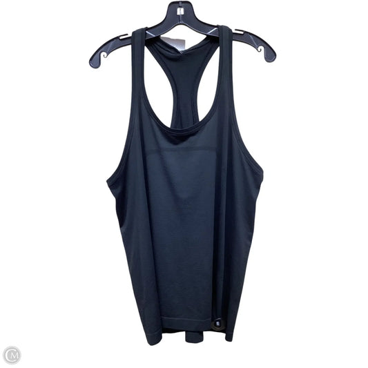 Athletic Tank Top By Lululemon In Black, Size: 14