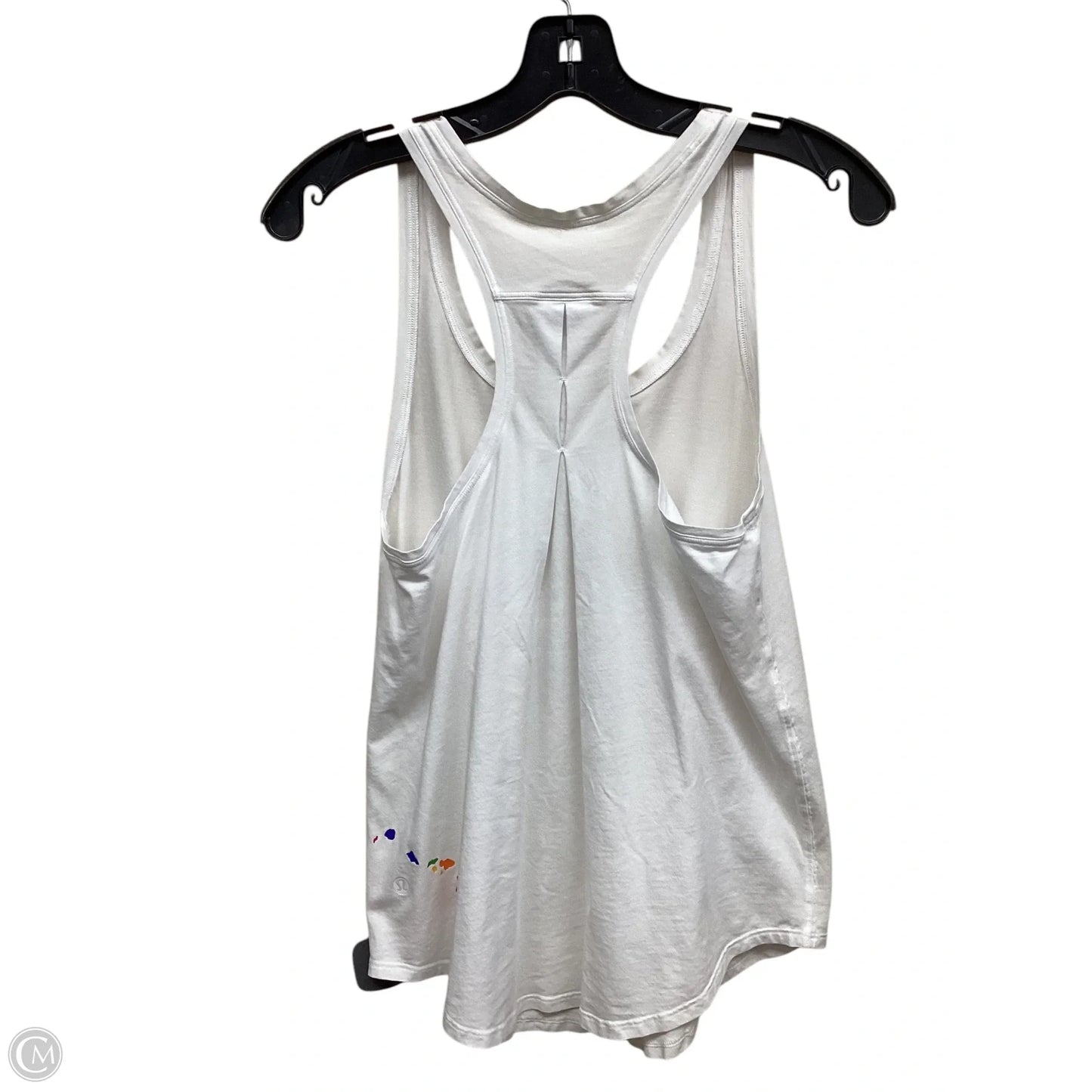 Athletic Tank Top By Lululemon In White