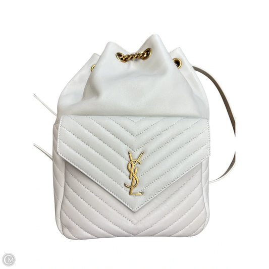 Backpack Luxury Designer By Yves Saint Laurent, Size: Medium