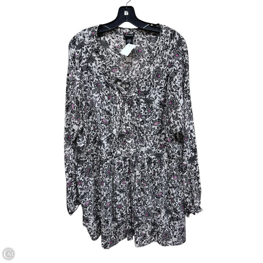 Top Long Sleeve By Torrid In Multi-colored, Size: 3x