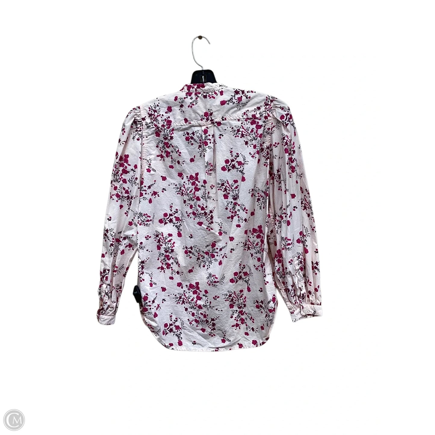 Top Long Sleeve By J. Crew In Floral Print, Size: Xs