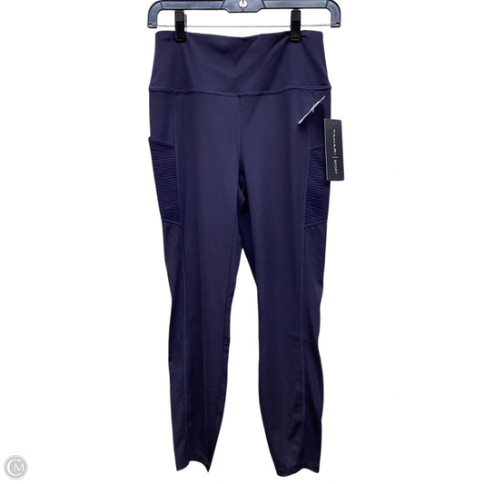 Athletic Leggings By Tahari By Arthur Levine In Purple, Size: S