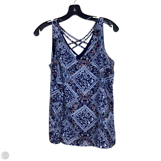 Top Sleeveless By Maurices In Multi-colored, Size: S