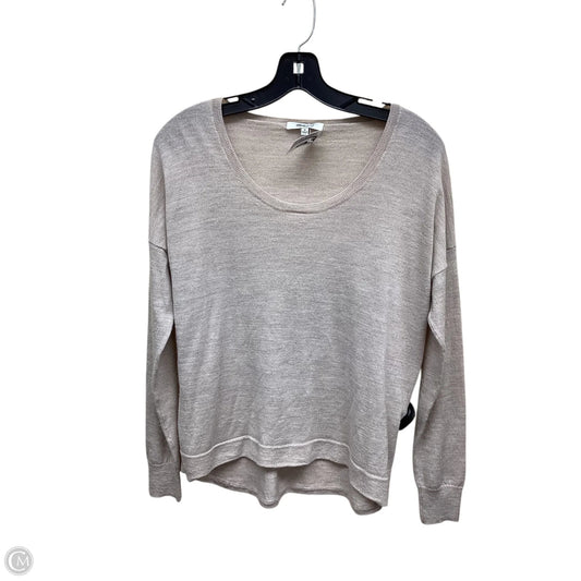 Top Long Sleeve By Madewell In Pink, Size: M