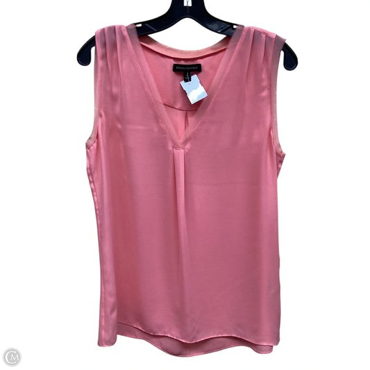 Top Sleeveless By Banana Republic In Pink, Size: S