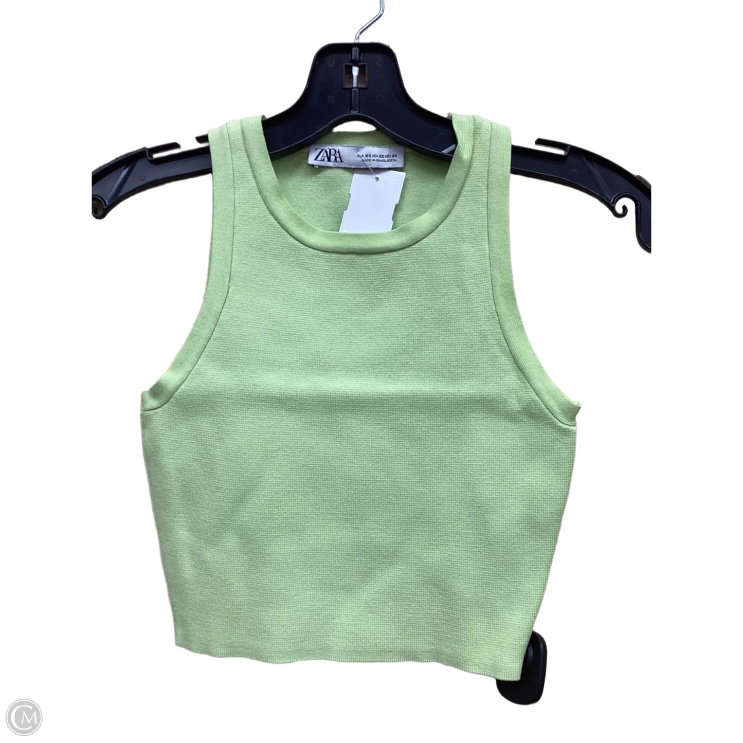 Top Sleeveless By Zara In Geometric Pattern, Size: Xs