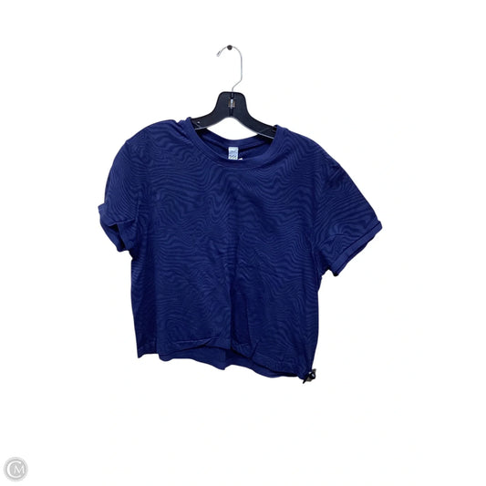 Top Short Sleeve By Dsg Outerwear In Navy, Size: L