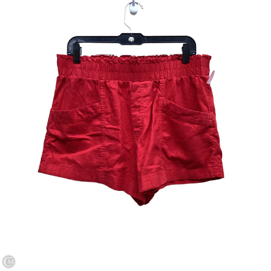 Shorts By A New Day In Red, Size: L