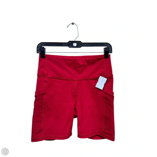 Athletic Shorts By Fabletics In Red, Size: S