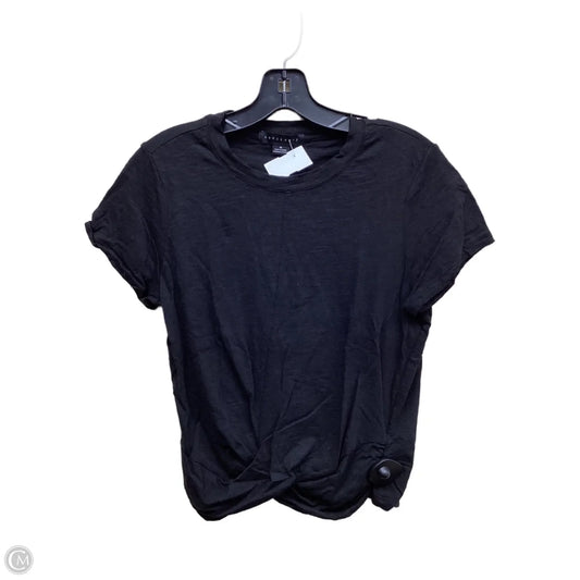 Top Short Sleeve By Sanctuary In Black, Size: M