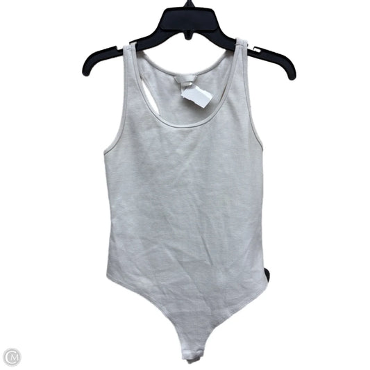 Bodysuit By H&m In White, Size: M
