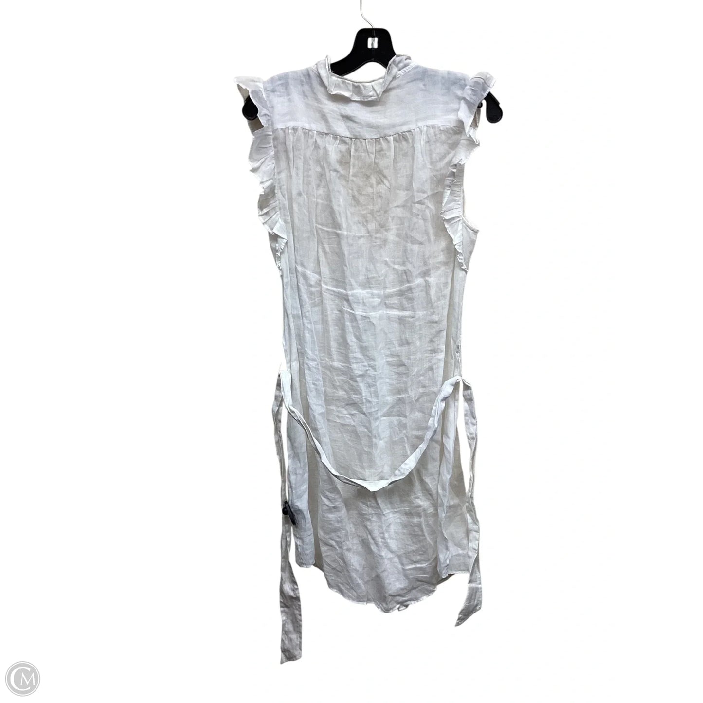 Dress Casual Short By Frame In White, Size: L