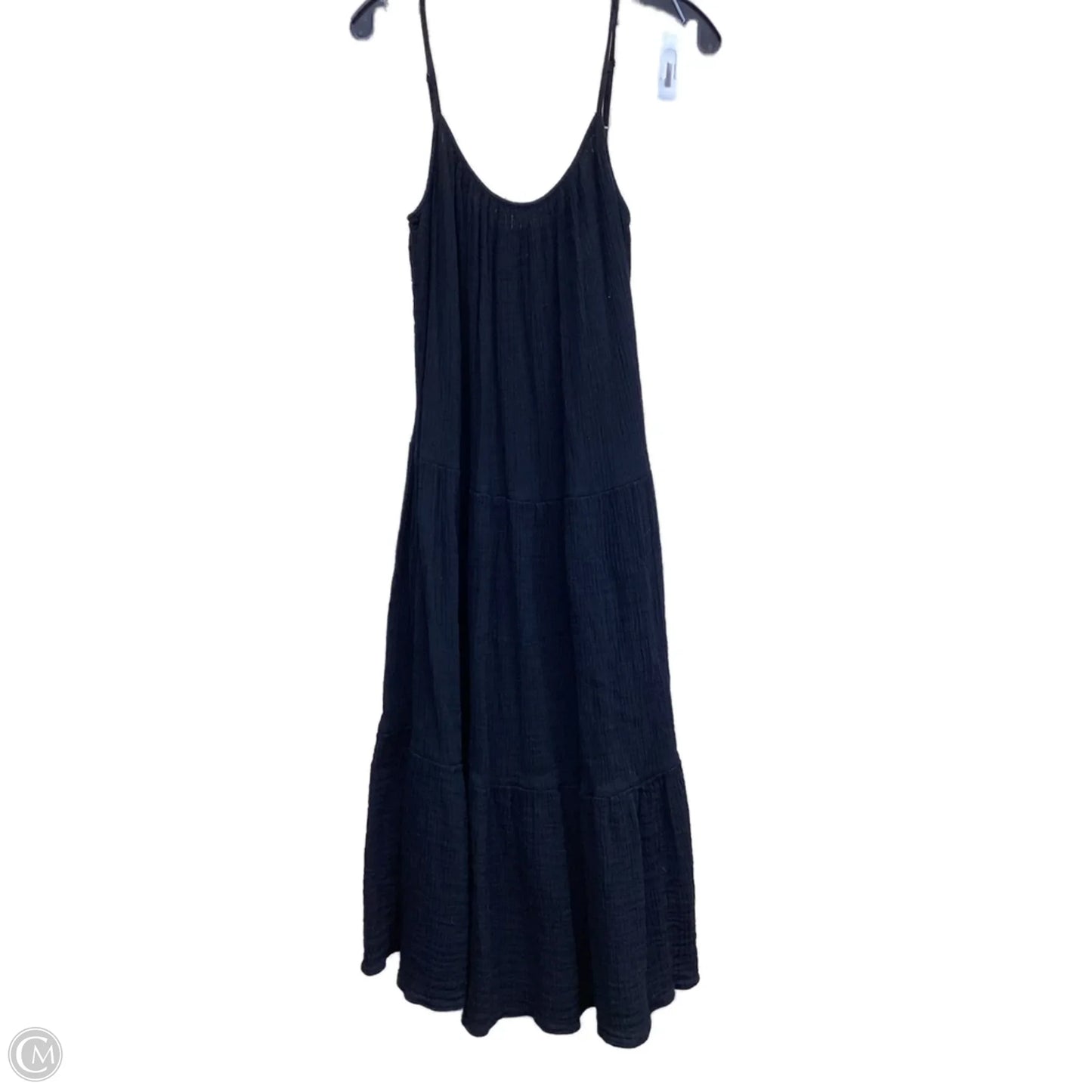 Dress Casual Maxi By H&m In Black, Size: M
