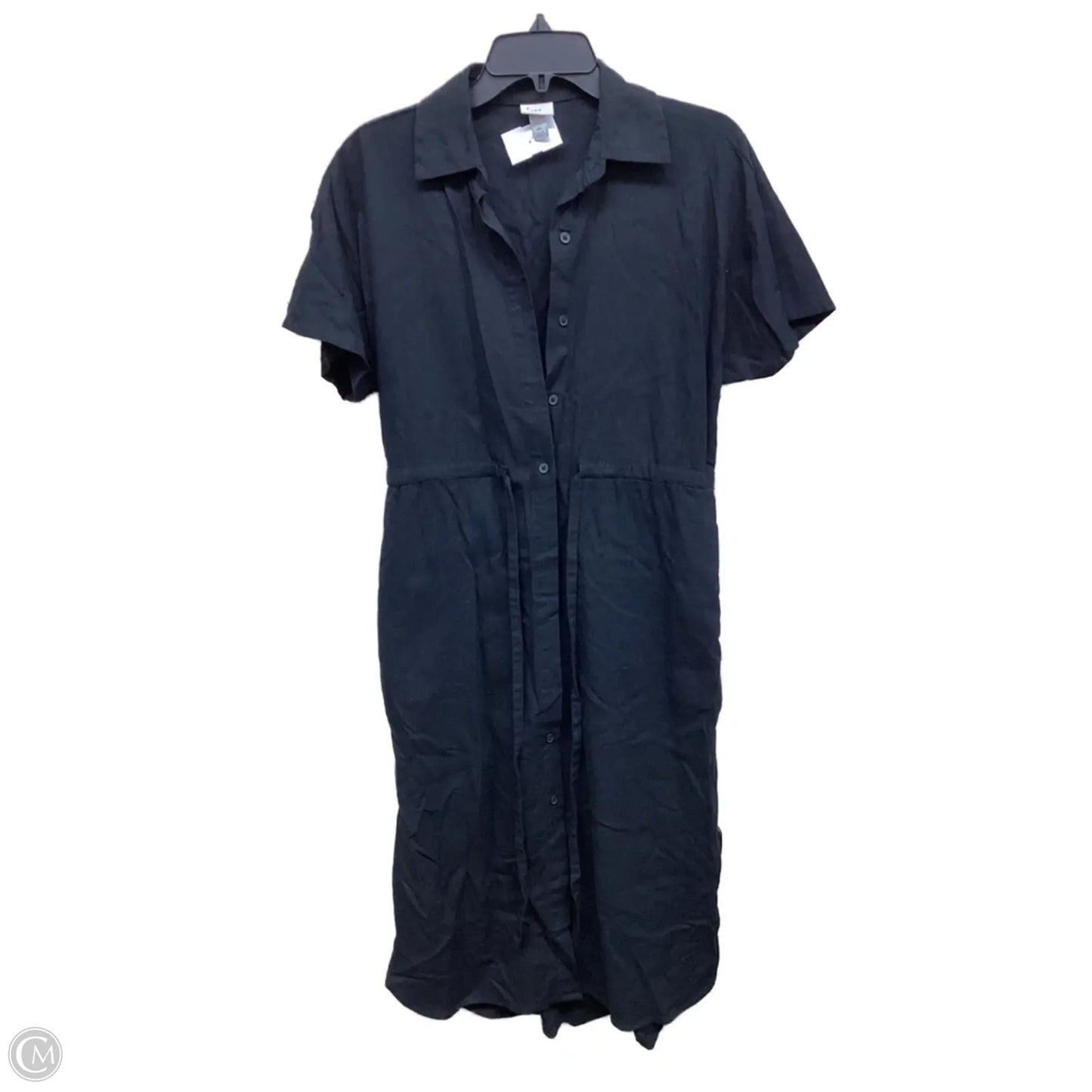 Dress Casual Midi By A New Day In Black, Size: Xs