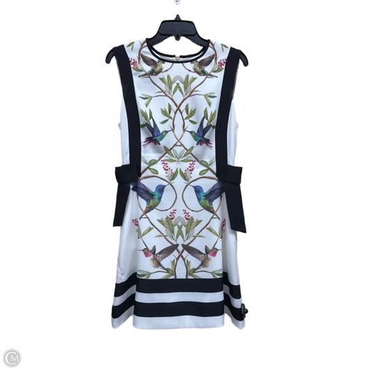 Dress Casual Short By Ted Baker In Floral Print, Size: 2