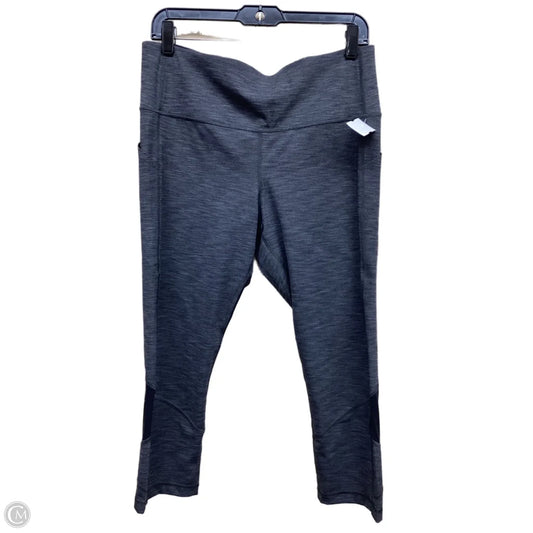 Athletic Capris By Lululemon In Grey, Size: 12