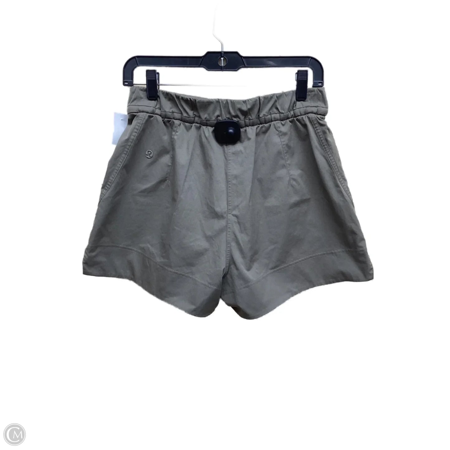 Athletic Shorts By Lululemon In Green, Size: S