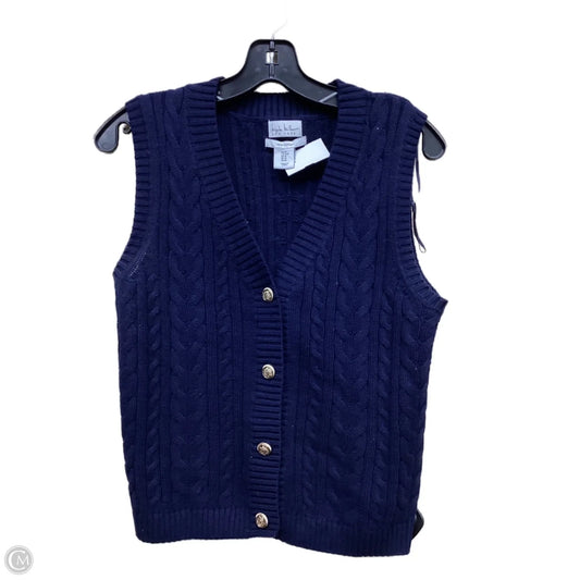 Top Sleeveless By Nicole By Nicole Miller In Blue, Size: M