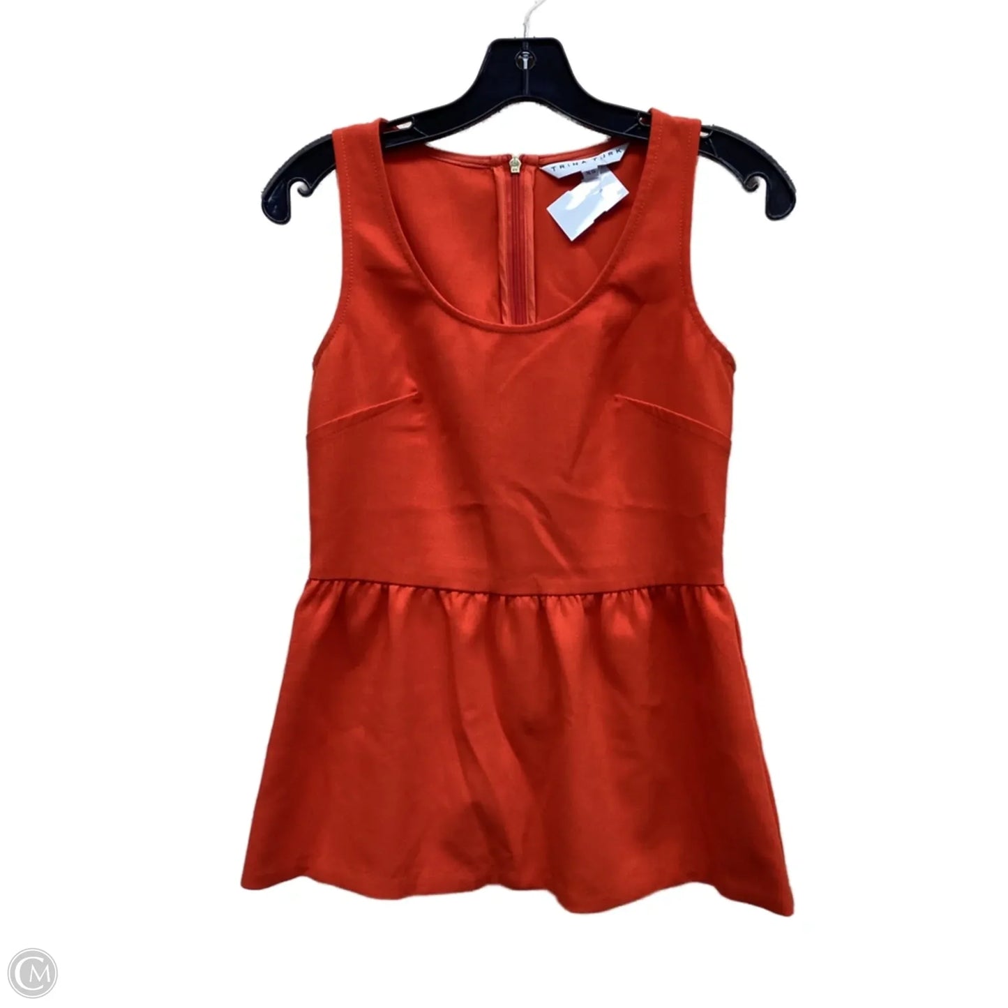 Top Sleeveless By Trina Turk In Orange, Size: Xs