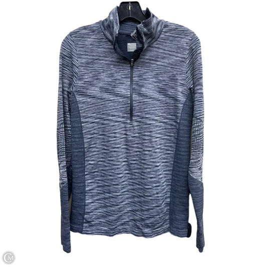 Athletic Sweatshirt Collar By Athleta In Blue, Size: L