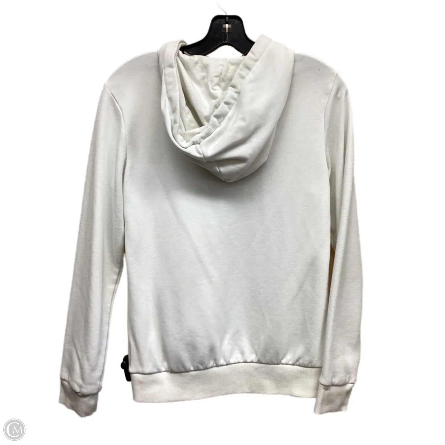 Sweatshirt Hoodie By Adidas In White, Size: Xs