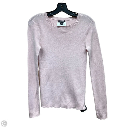Top Long Sleeve By Halogen In Pink, Size: Xs