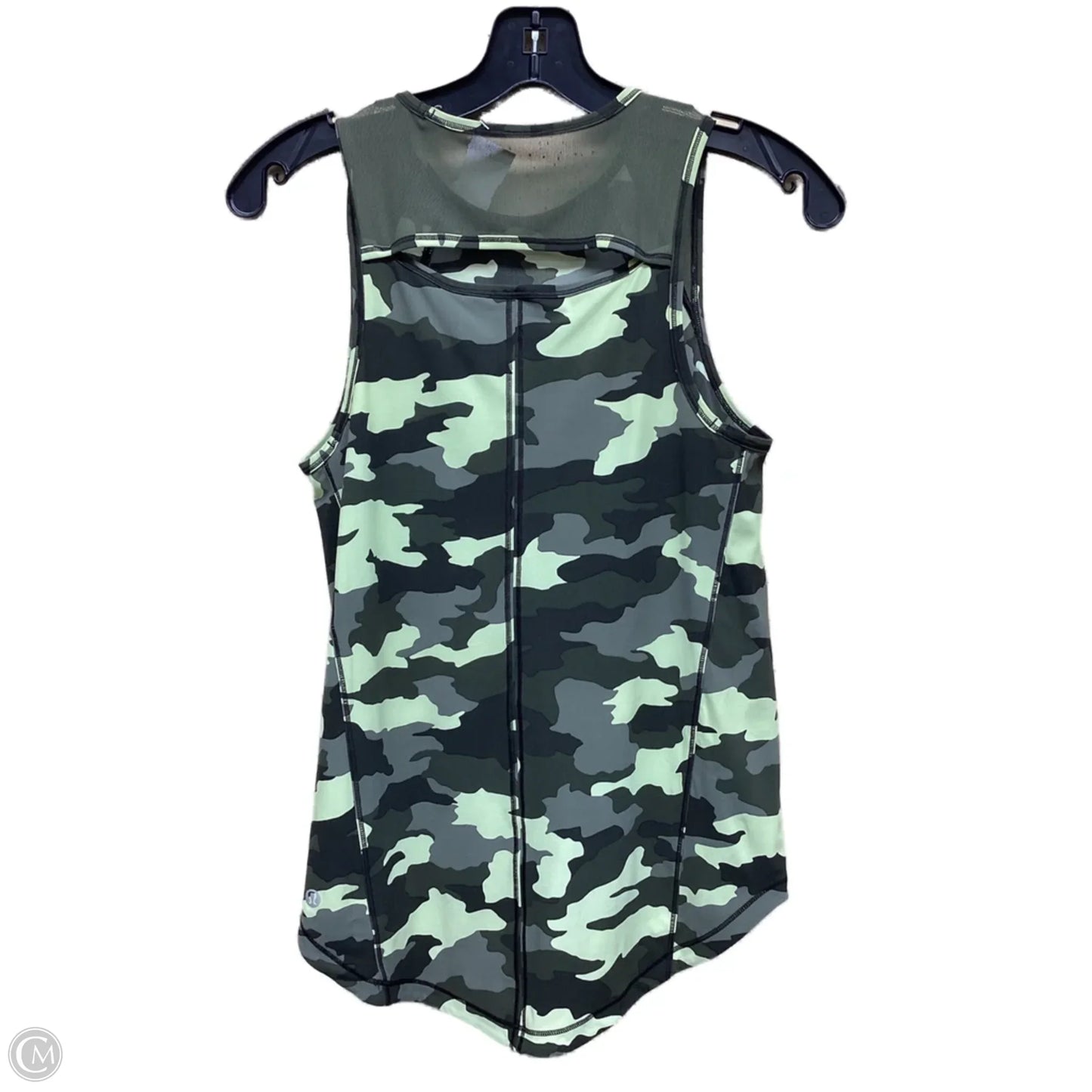 Athletic Tank Top By Lululemon In Camouflage Print