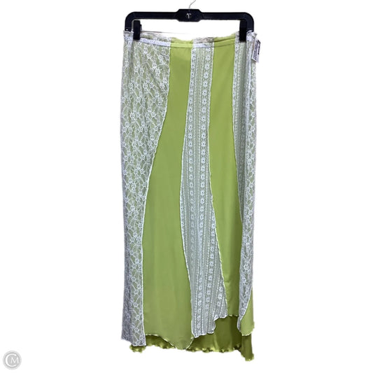 Skirt Maxi By Urban Outfitters In Yellow, Size: L