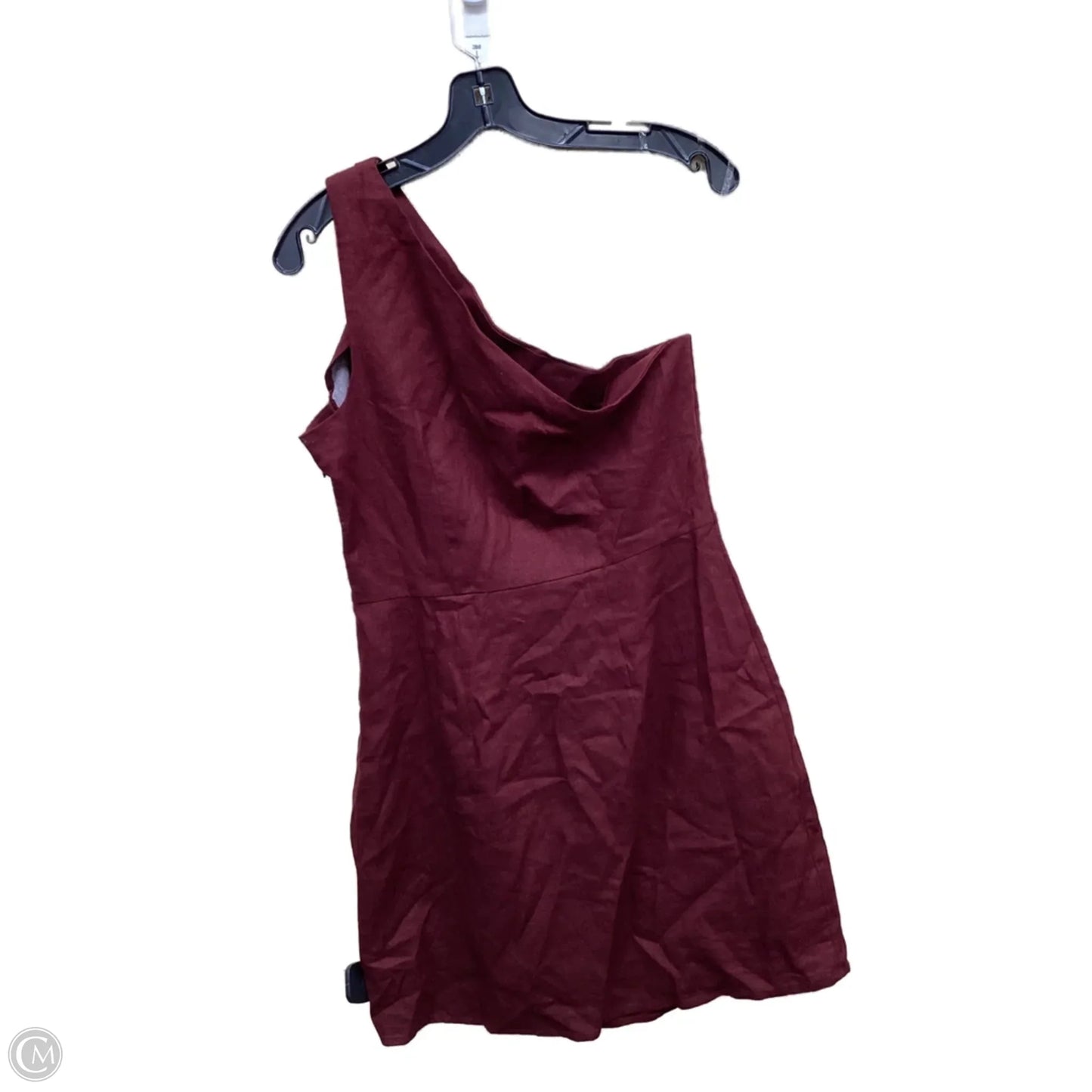 Dress Casual Short By A New Day In Maroon, Size: M