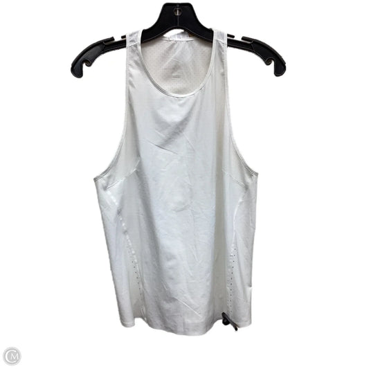 Athletic Tank Top By Lululemon In White