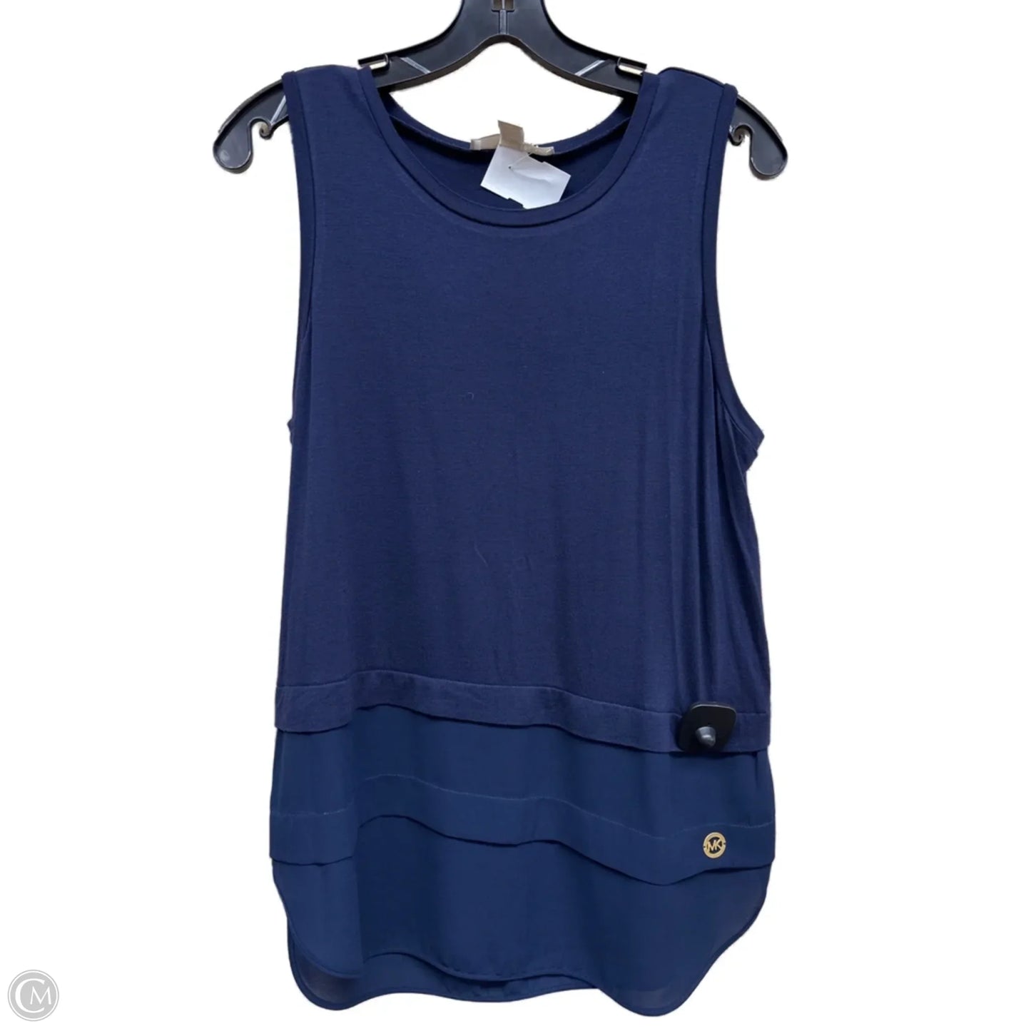 Top Sleeveless By Michael By Michael Kors In Blue, Size: S